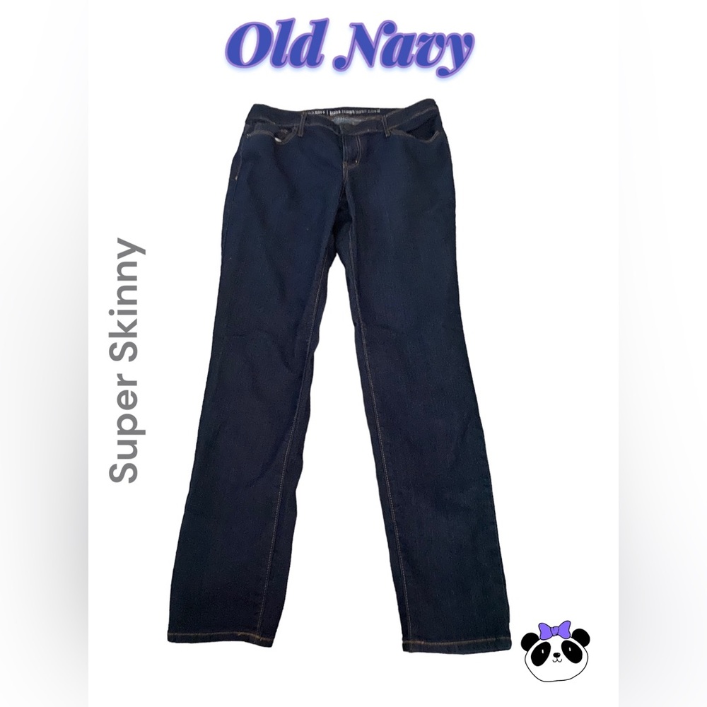 ⭐️ 3 for $22- Old Navy Super Skinny Jeans, 12 Long, NWOT